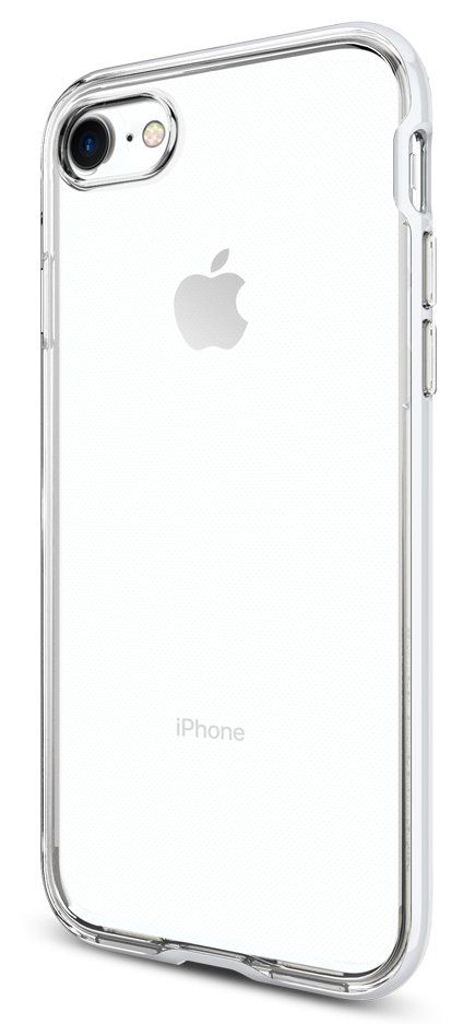 Чехол SGP iPhone 7 Neo Hybrid Crystal Jet White, картинка 2