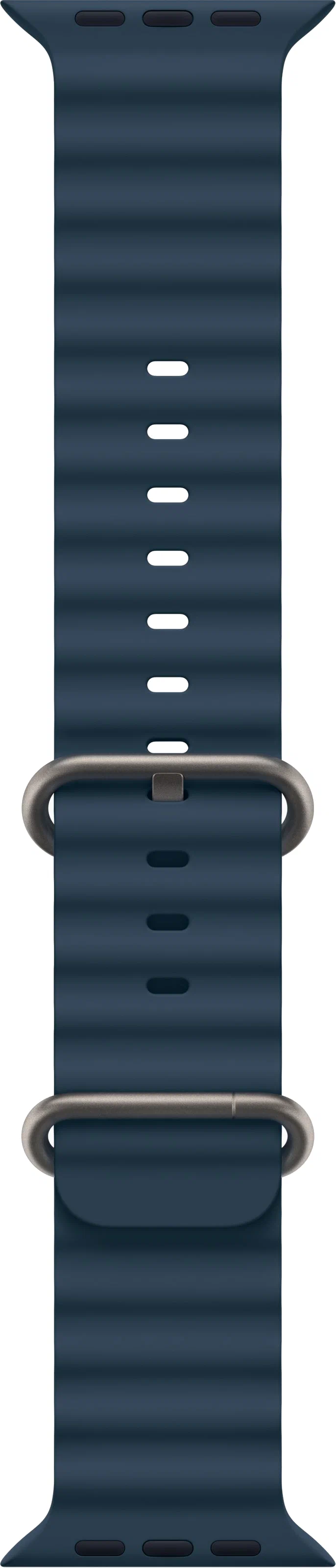 Apple Watch Ultra 2 GPS, 49 мм, корпус из титана, ремешок Ocean синего цвета, картинка 3