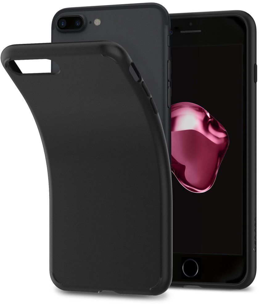 Чехол SGP iPhone 7 Plus Liquid Crystal Matte Black, слайд 3