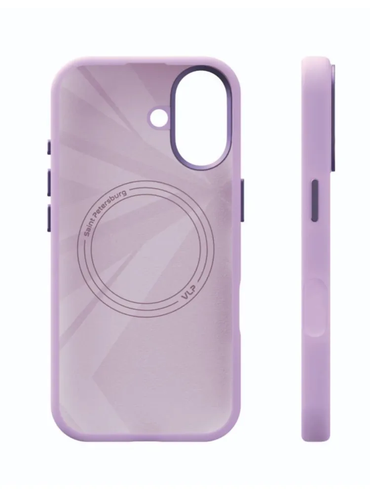 Чехол для iPhone 17 VLP Aster Pro Case c MagSafe, лавандовый, картинка 4