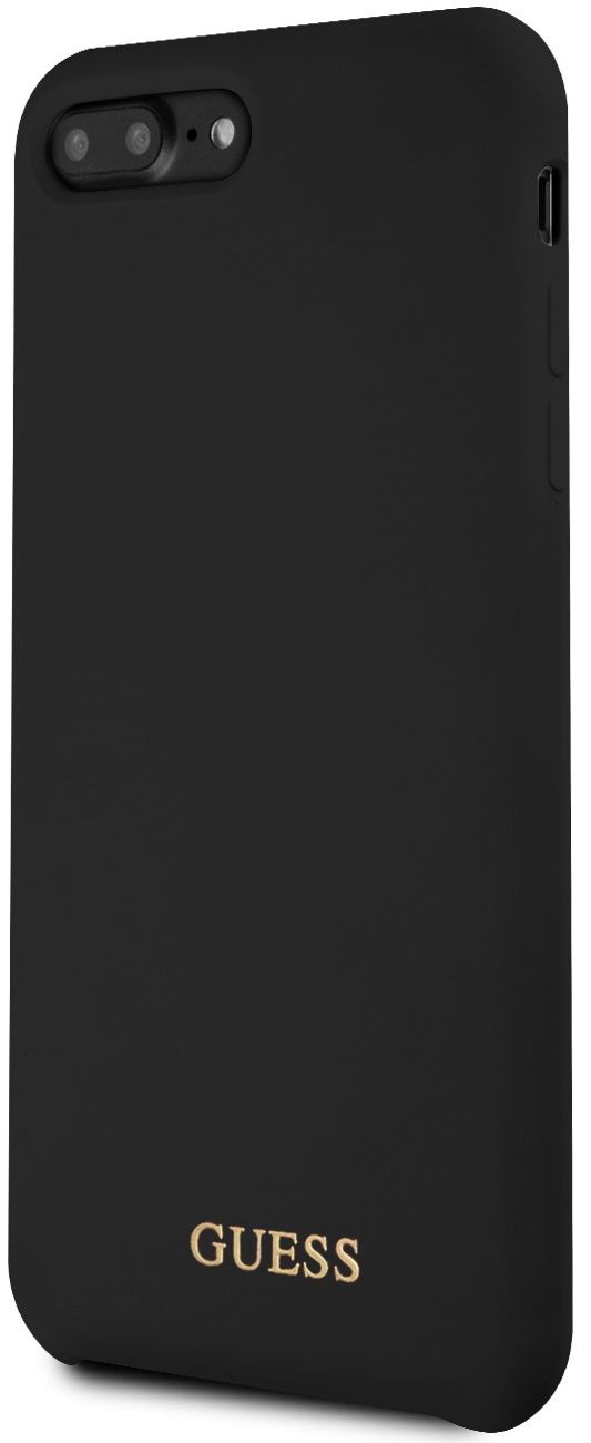 Чехол GUESS iPhone 7/8 Plus Silicone Collection Black, картинка 2