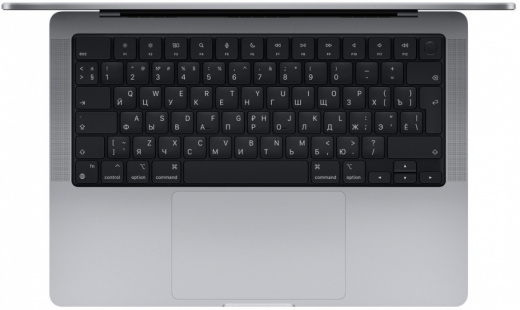 Ноутбук Apple MacBook Pro 14" (Late 2021) MKGP3 Space Gray (M1 Pro 8C CPU, 14C GPU/16Gb/512Gb SSD), картинка 2