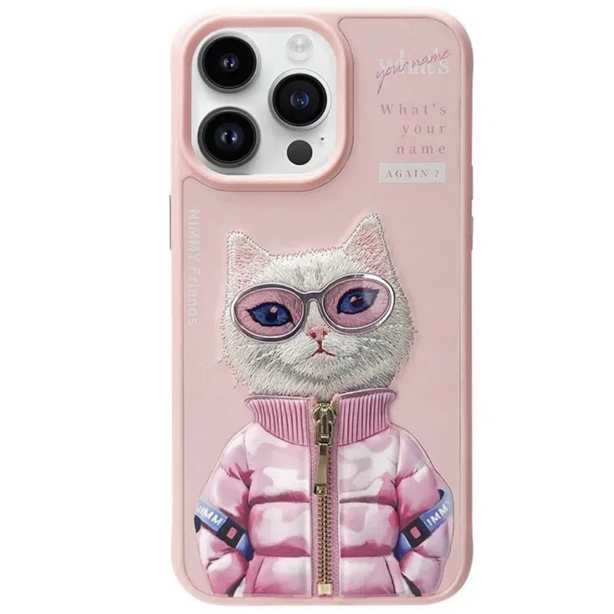 Чехол для iPhone 15 Pro Cool Cute 2.0, White Rich and Beauty