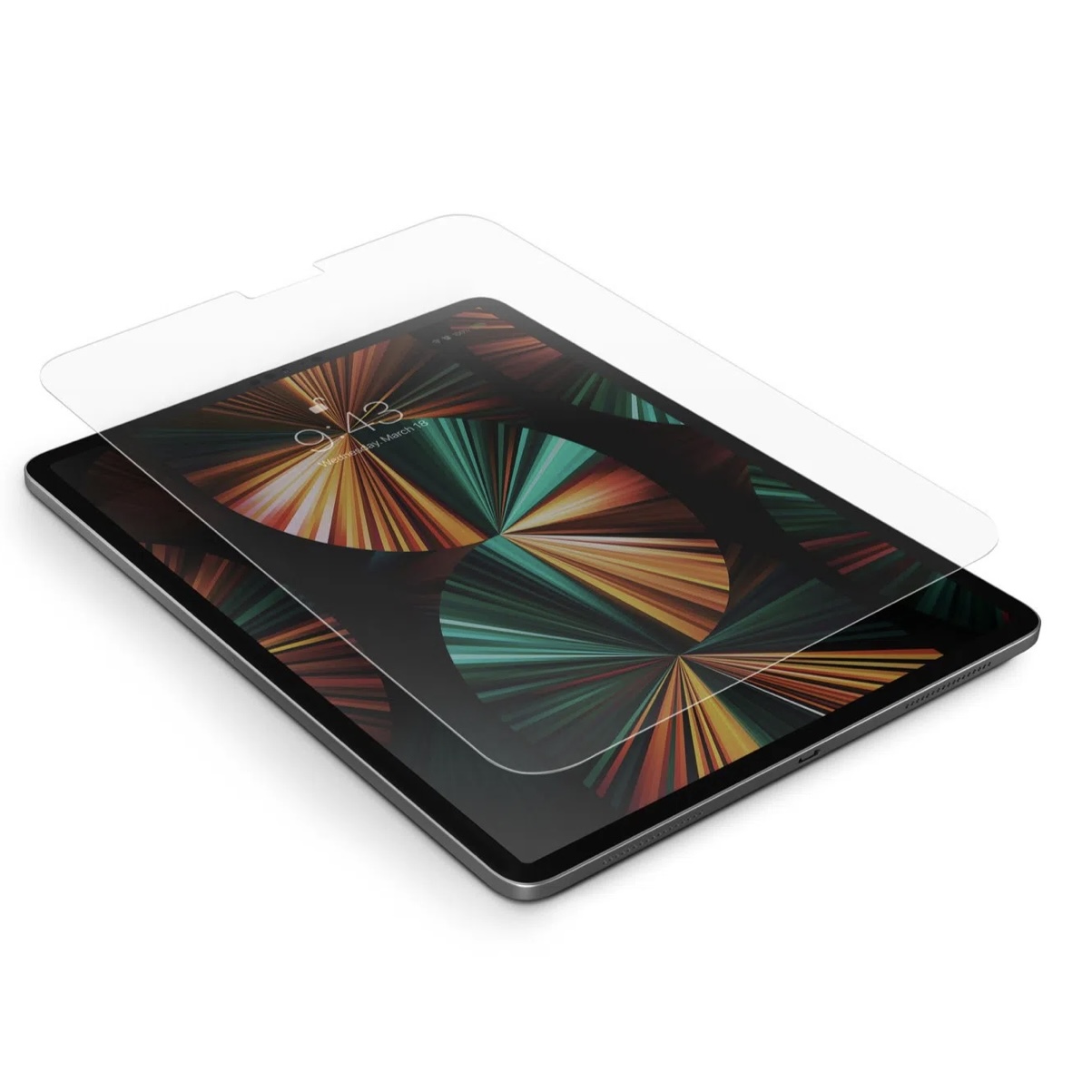 Защитное стекло для iPad Pro 12.9 UNIQ Optix Clear, картинка 1