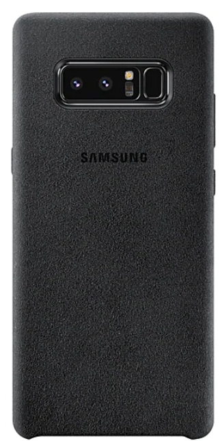 Чехол Samsung Alcantara Cover для Samsung Galaxy S10+ Black, слайд 1