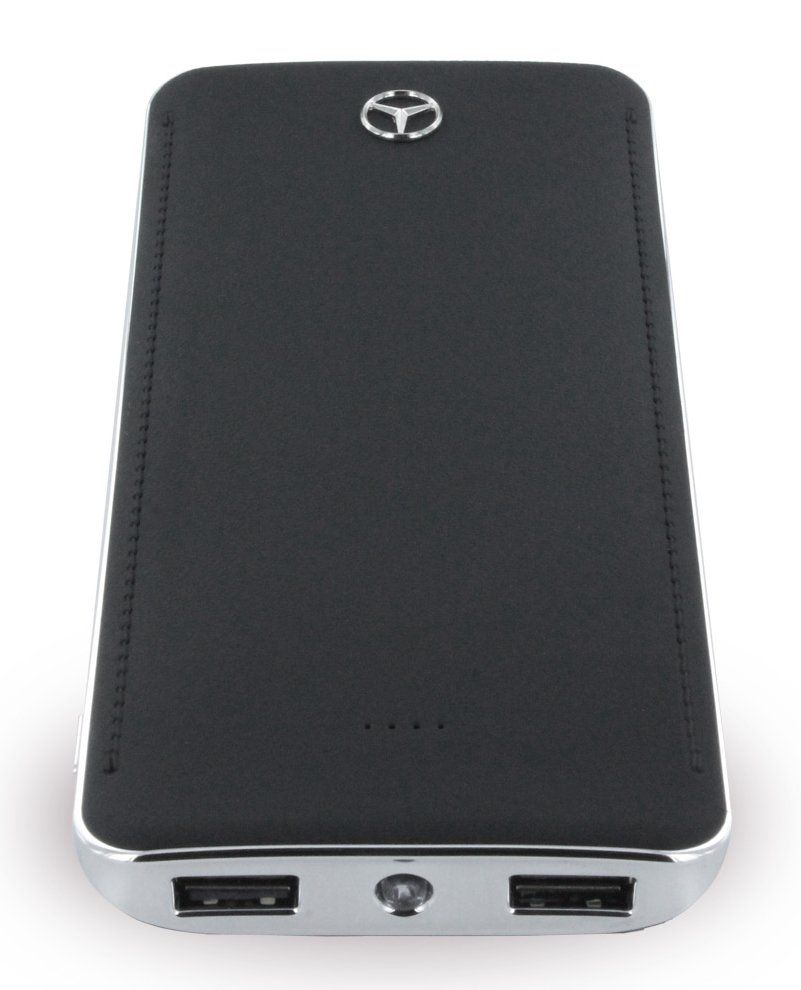 Внешний аккумулятор Mercedes Portable Battery Charger 10.000 mAh - Black, картинка 2