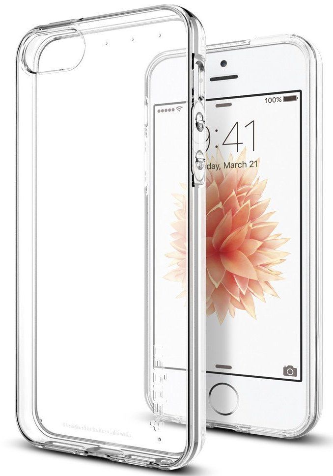 Чехол SGP  iPhone 5S/SE Liquid Armor - Crystal Clear, картинка 2