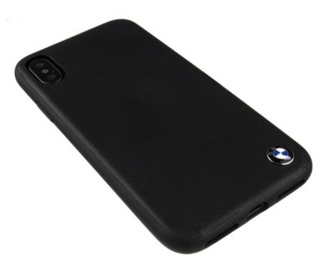 Чехол BMW iPhone 8 Signature Genuine Leather Hard Black, слайд 4