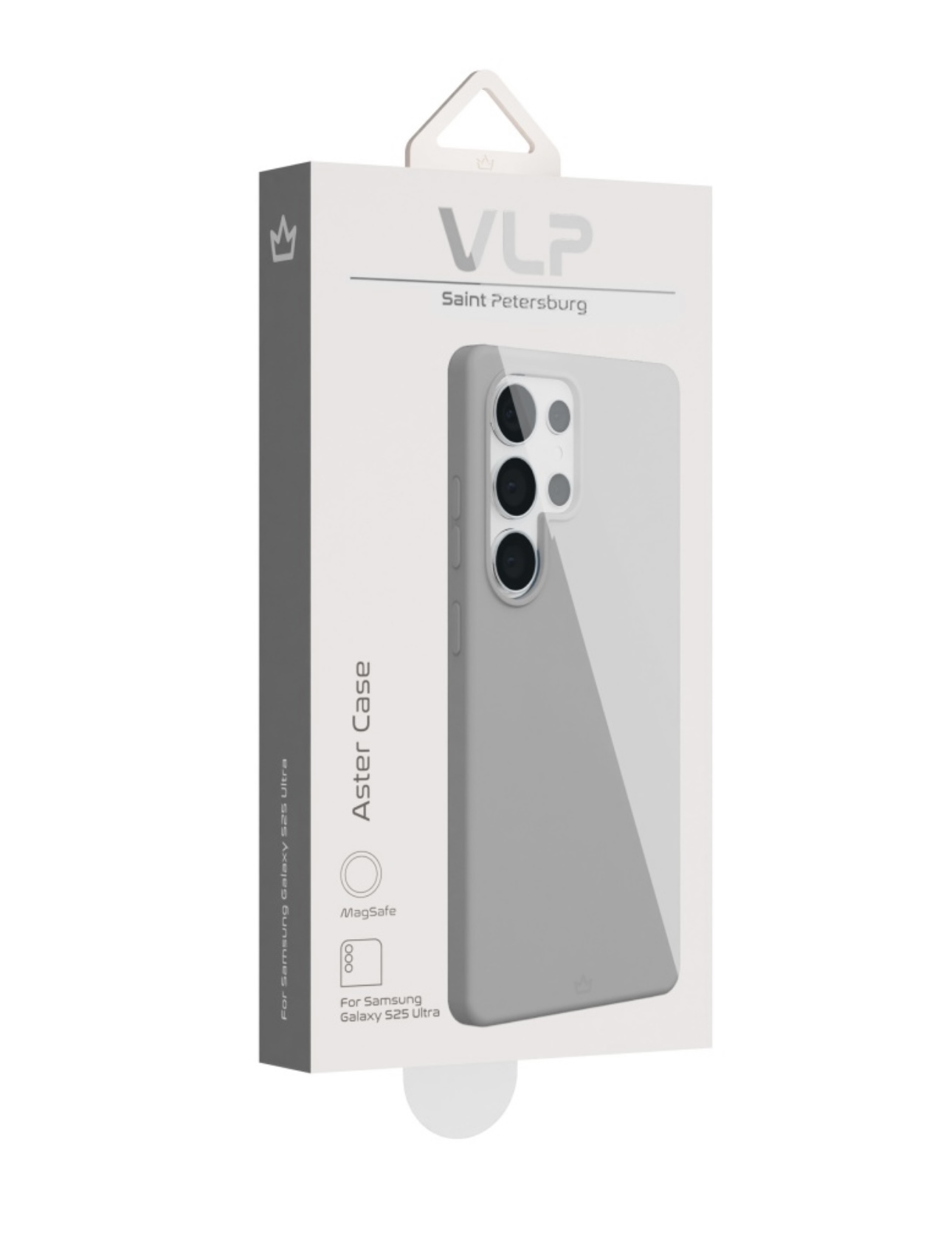 Чехол для Samsung S25 Ultra VPL Aster Case с MagSafe, серый, картинка 2