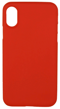 Чехол VIPE Flex iPhone X Ultra Slim 0.3 - Red, слайд 1