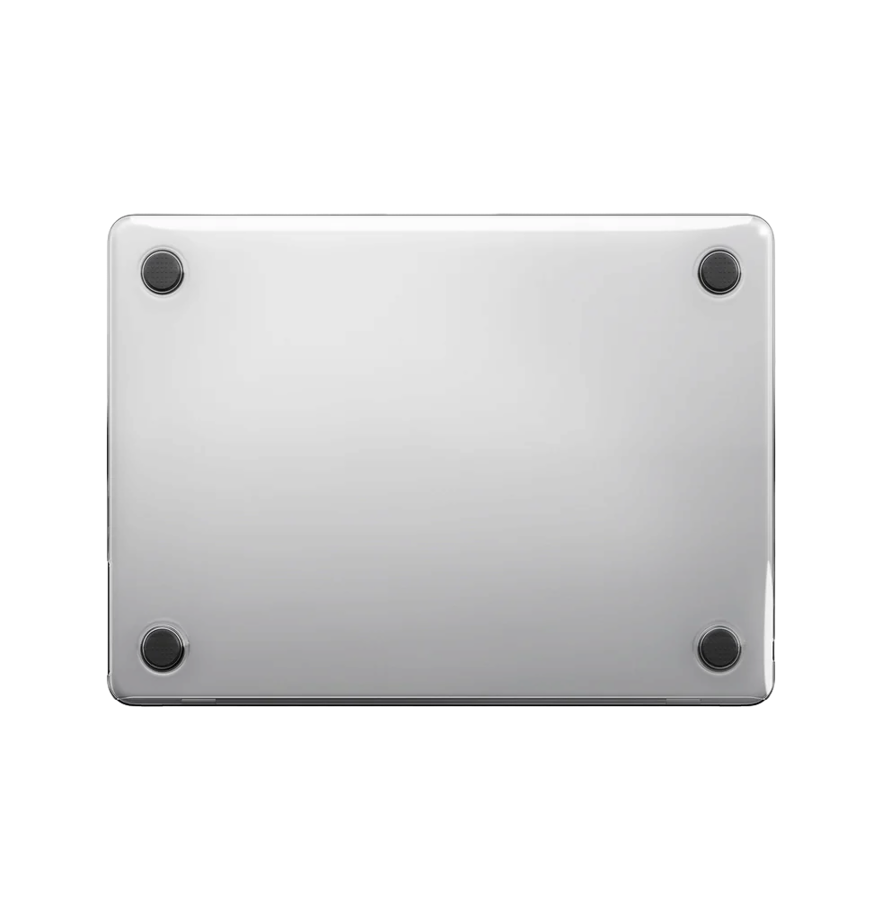 Чехол-накладка UNIQ Vero для MacBook Air 13 2022 / 2024, Crystal Clear, картинка 3
