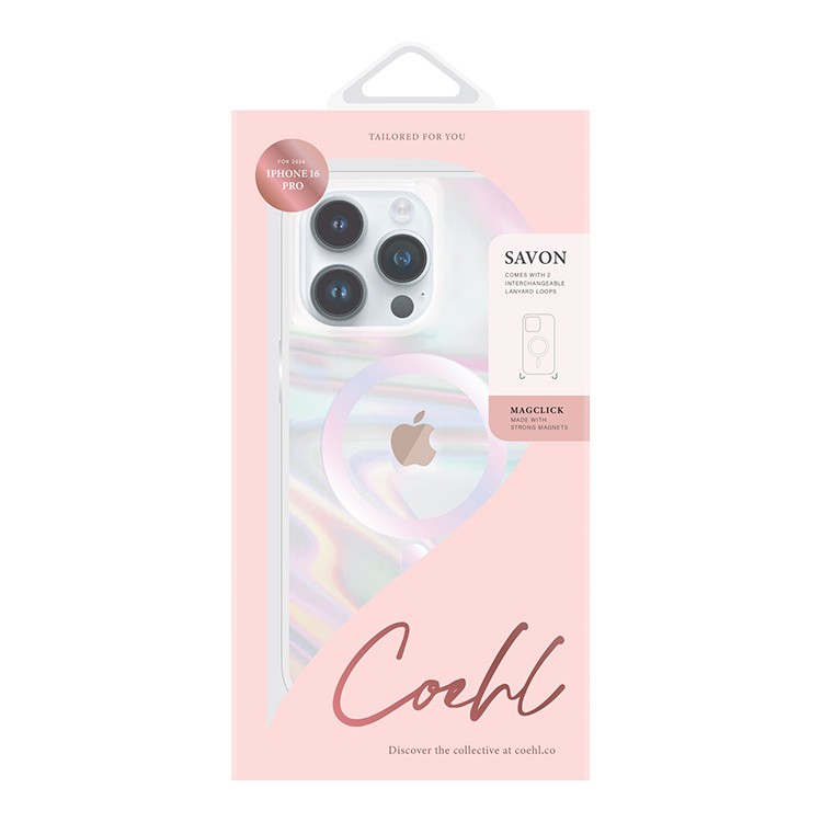 Чехол для iPhone 16 Pro UNIQ COEHL Savon Bubble Prism, картинка 7