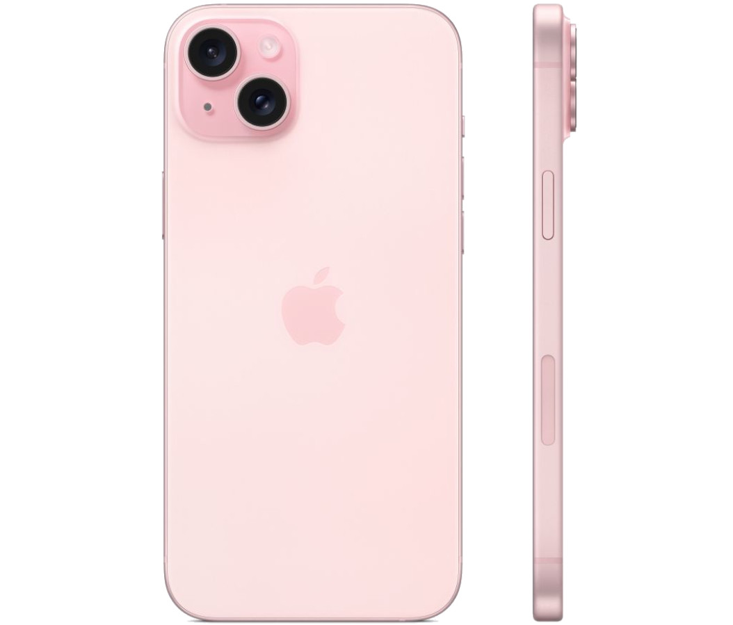 Смартфон Apple iPhone 15 Plus 512Gb Pink (1 sim + eSIM), картинка 2