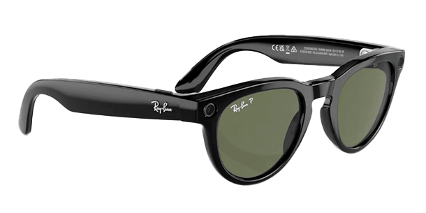 Умные очки RayBan Meta Headliner RW4009 Shiny Black/Polar Green (150 - 50 Size), картинка 2