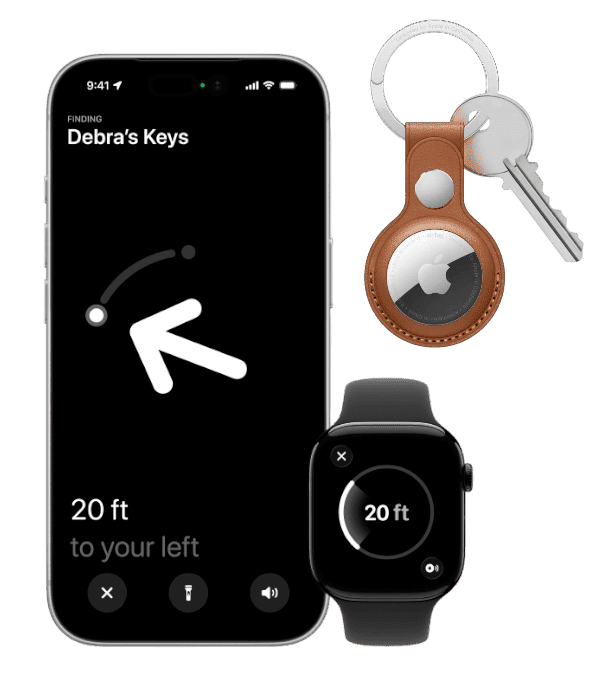 Беспроводная Bluetooth метка Apple AirTag 2 (2026), картинка 3