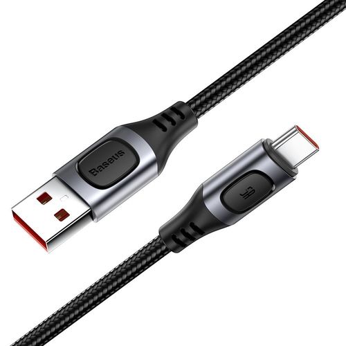Кабель BASEUS Multi-protocol Conversion USB For Type-C 5A Gray, картинка 5