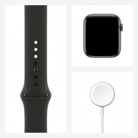 Часы Apple Watch Series 6 GPS 44mm Space Gray Aluminum Case with Black Sport Band (M00H3RU/A), слайд 7