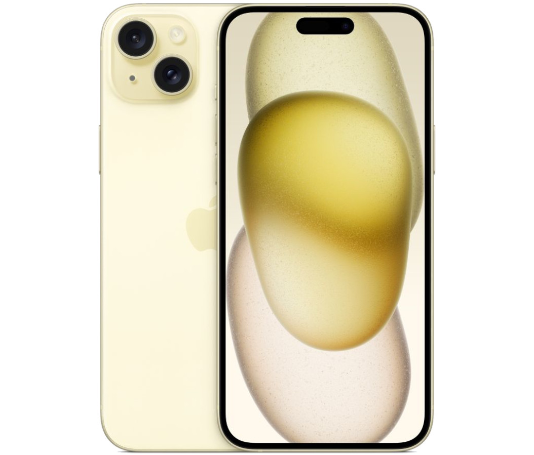 Смартфон Apple iPhone 15 Plus 128Gb Yellow (1 sim + eSIM)