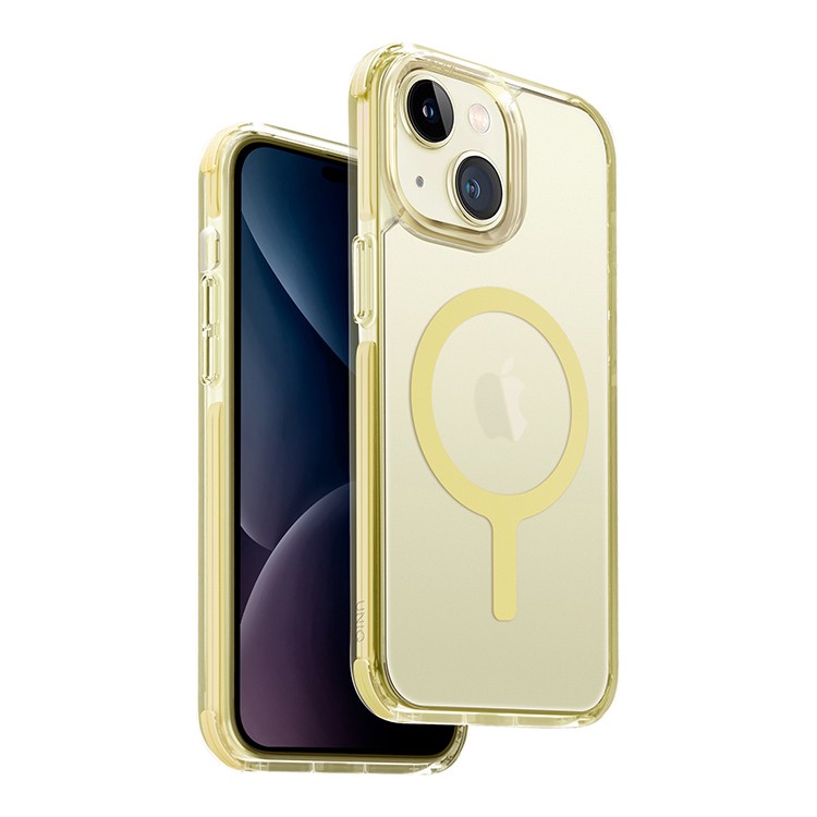 Чехол для iPhone 15 Plus UNIQ Combat Citron Yellow