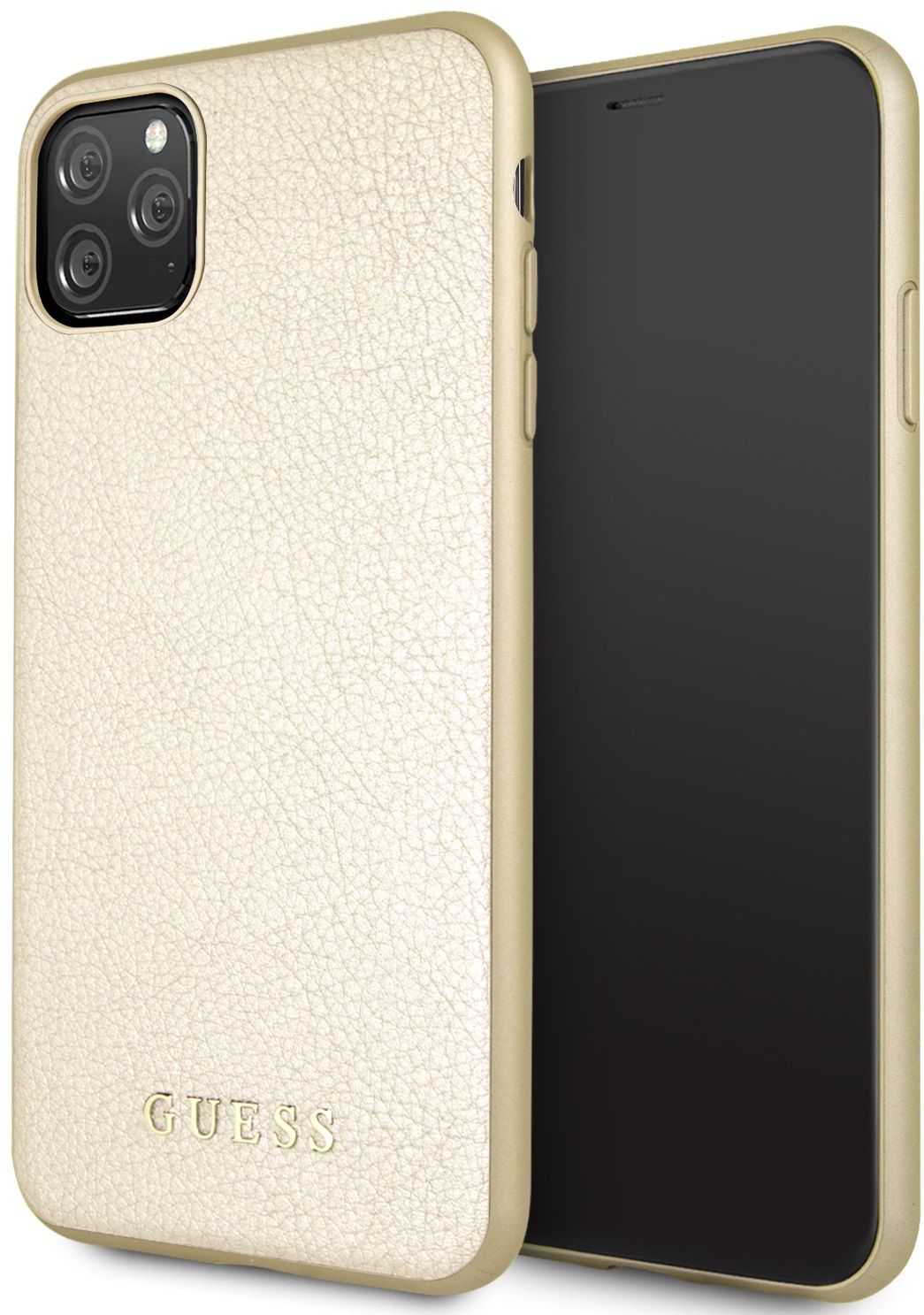 Чехол Guess для IPhone 11 Pro Max Iridescent Hard PU Gold