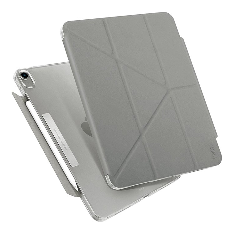 Чехол UNIQ Camden Secure Magnetic Closure для iPad 10.2 (2021), серый, картинка 1