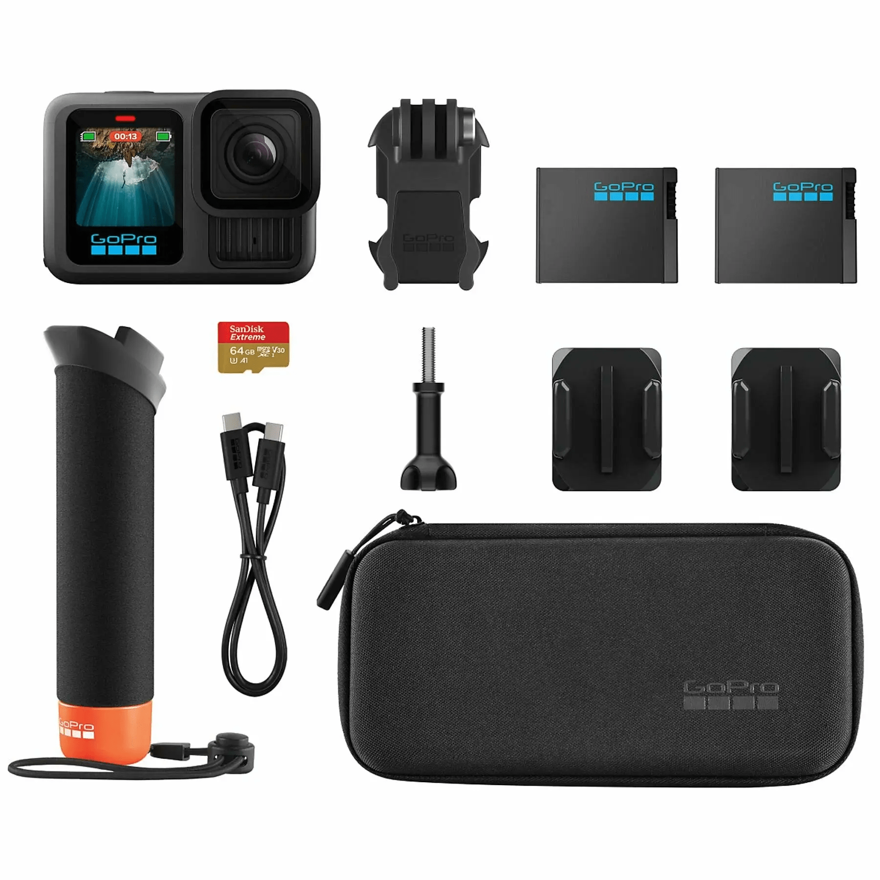 Экшн-камера GoPro Hero 13 Black Accessory Bundle, картинка 4