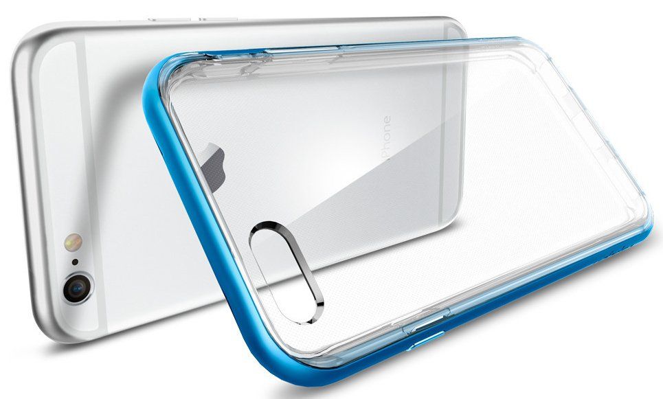 Чехол SGP iPhone 6S Neo Hybrid EX - Blue, слайд 3