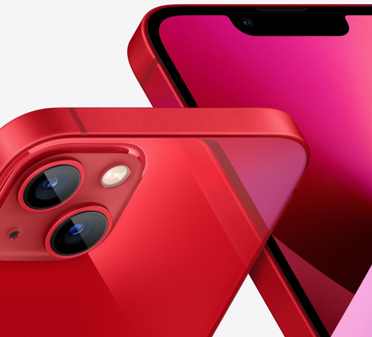 Смартфон Apple iPhone 13 128GB Красный (MLP03RU/A), картинка 6