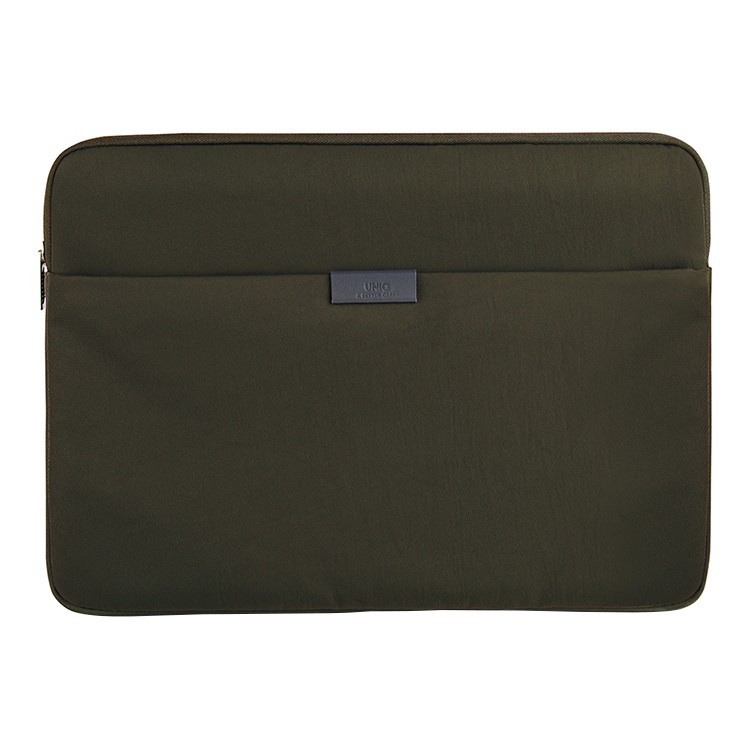 Сумка UNIQ Bergen Nylon Laptop sleeve для MacBook Pro 14, зеленая  