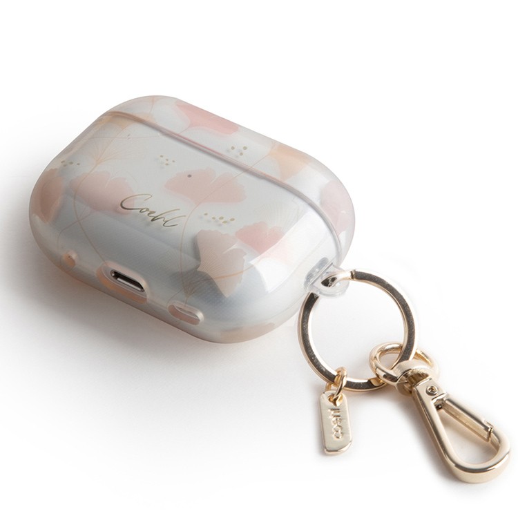 Чехол для AirPods Pro 2 UNIQ Coehl Meadow Spring Pink, картинка 2