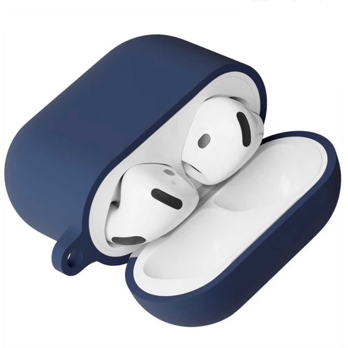 Чехол для AirPods 4 VLP Charm Case, темно-синий, картинка 2