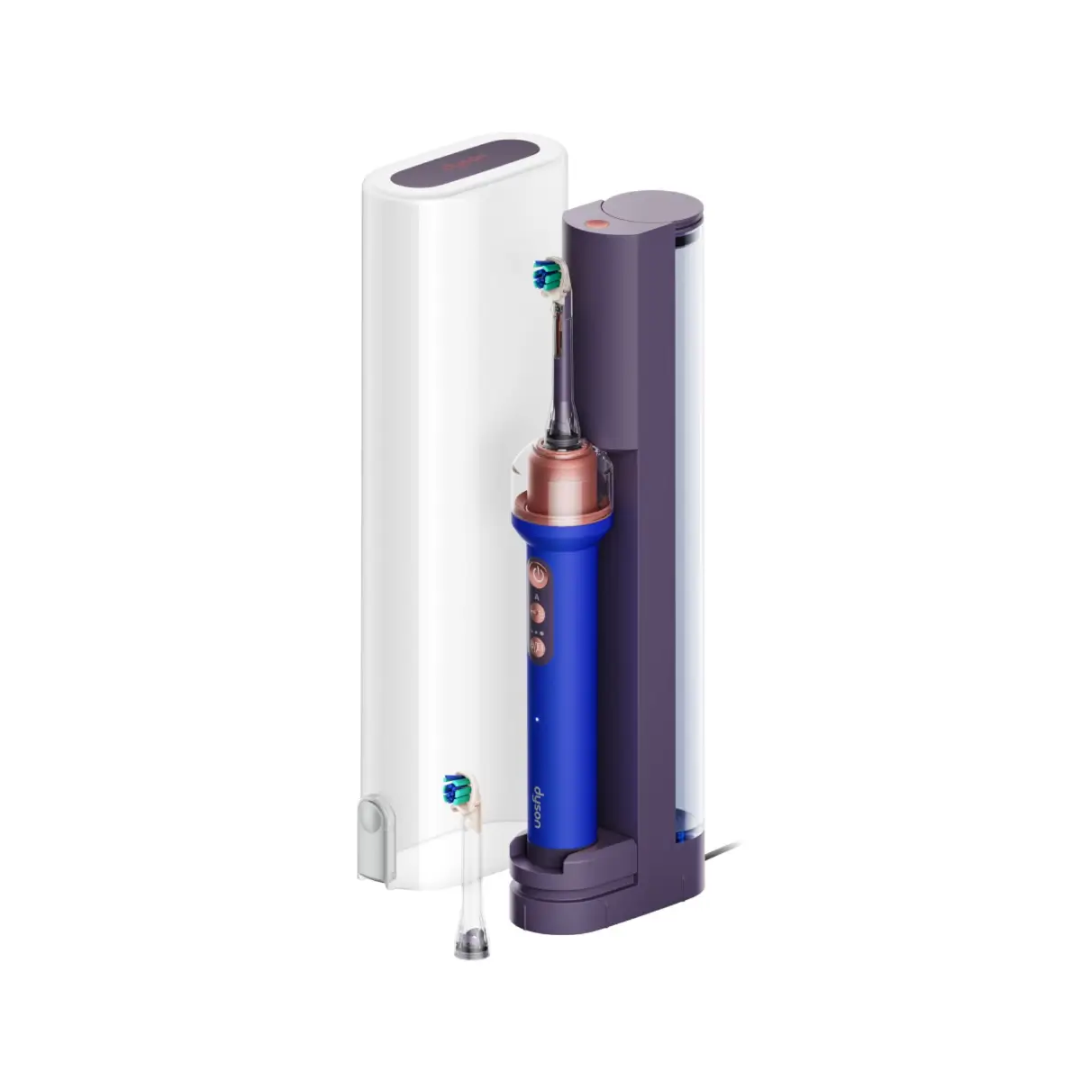 Электрическая зубная щетка Dyson CameraJet с ирригатором (Ceramic Ultra Blue)