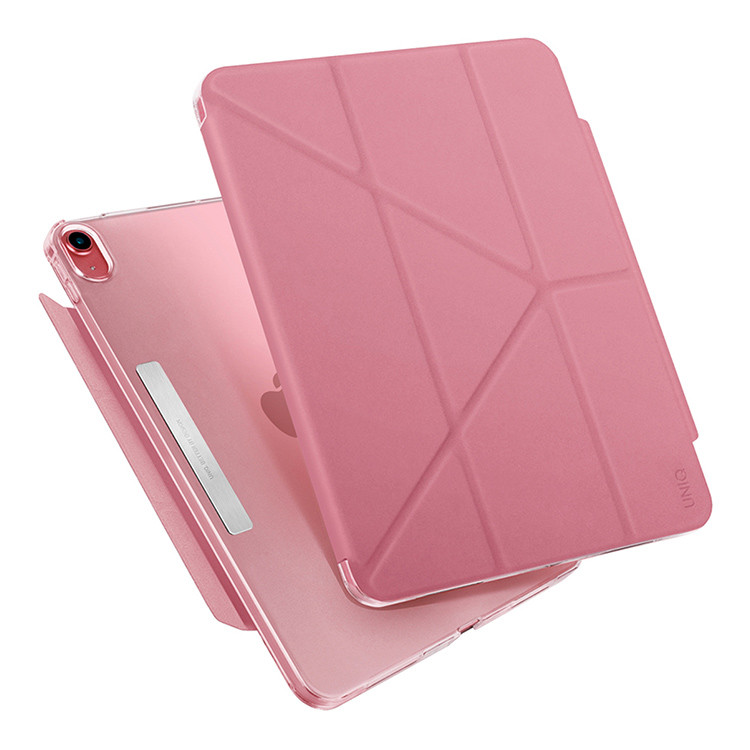 Чехол UNIQ Camden Secure Magnetic Closure для iPad 10.9 (2022), Rouge Pink, картинка 2