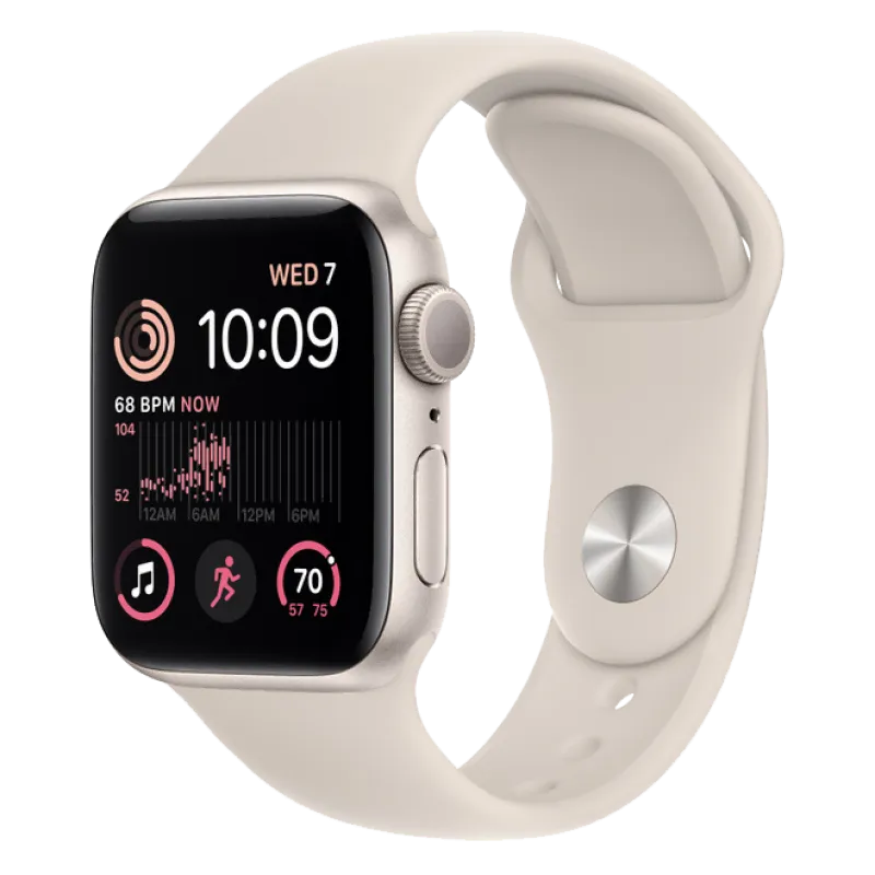 Apple Watch SE (2nd Gen) 44mm Starlight (Б/У) MPHC9JGW76