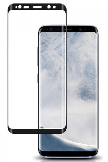 Защитное стекло DEVIA 3D Tempered Glass Samsung S9 Black, картинка 1