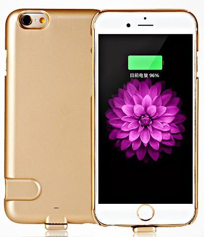 Чехол HEDDY для iPhone 6 Battery Case 1500mA - Gold