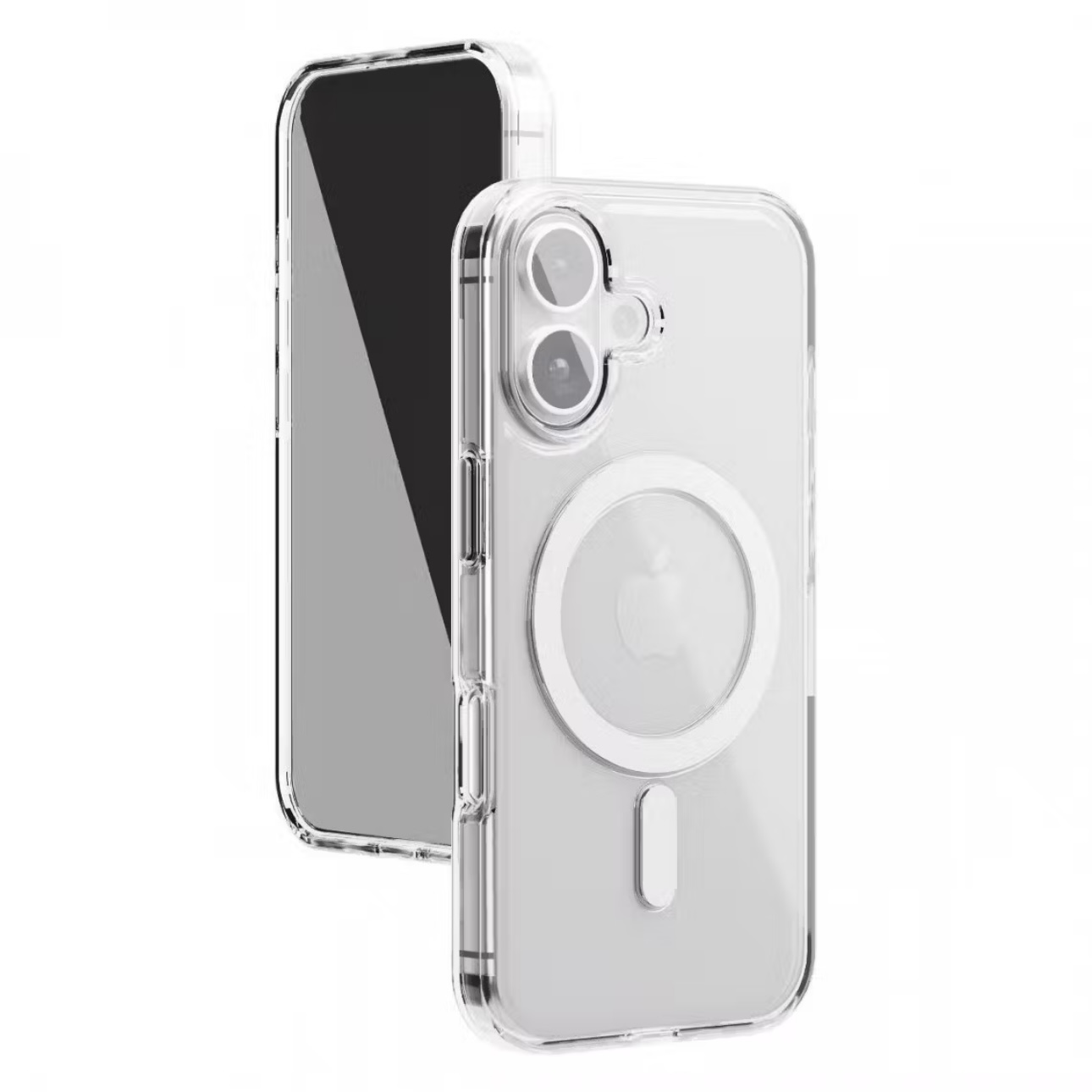 Чехол для iPhone 16 VLP Origin Pro Case c MagSafe, прозрачный, картинка 1