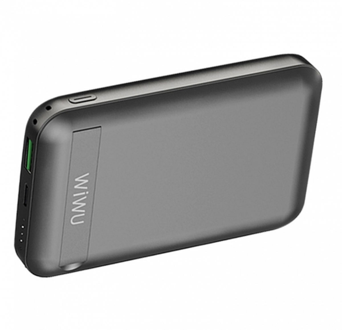 Внешний аккумулятор WiWU Snap Cube Magnetic 10000mAh 22.5W Black, картинка 5