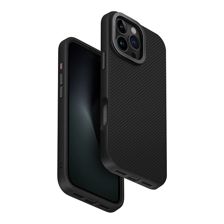 Чехол для iPhone 16 Pro Max UNIQ Keva Max Black, картинка 4