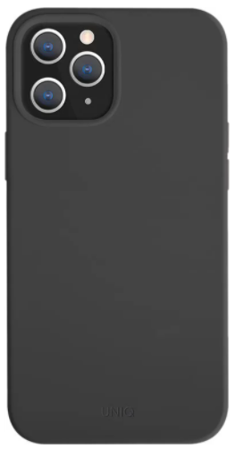 Чехол UNIQ для iPhone 12/12 Pro (6.1) LINO Anti-microbial - Black