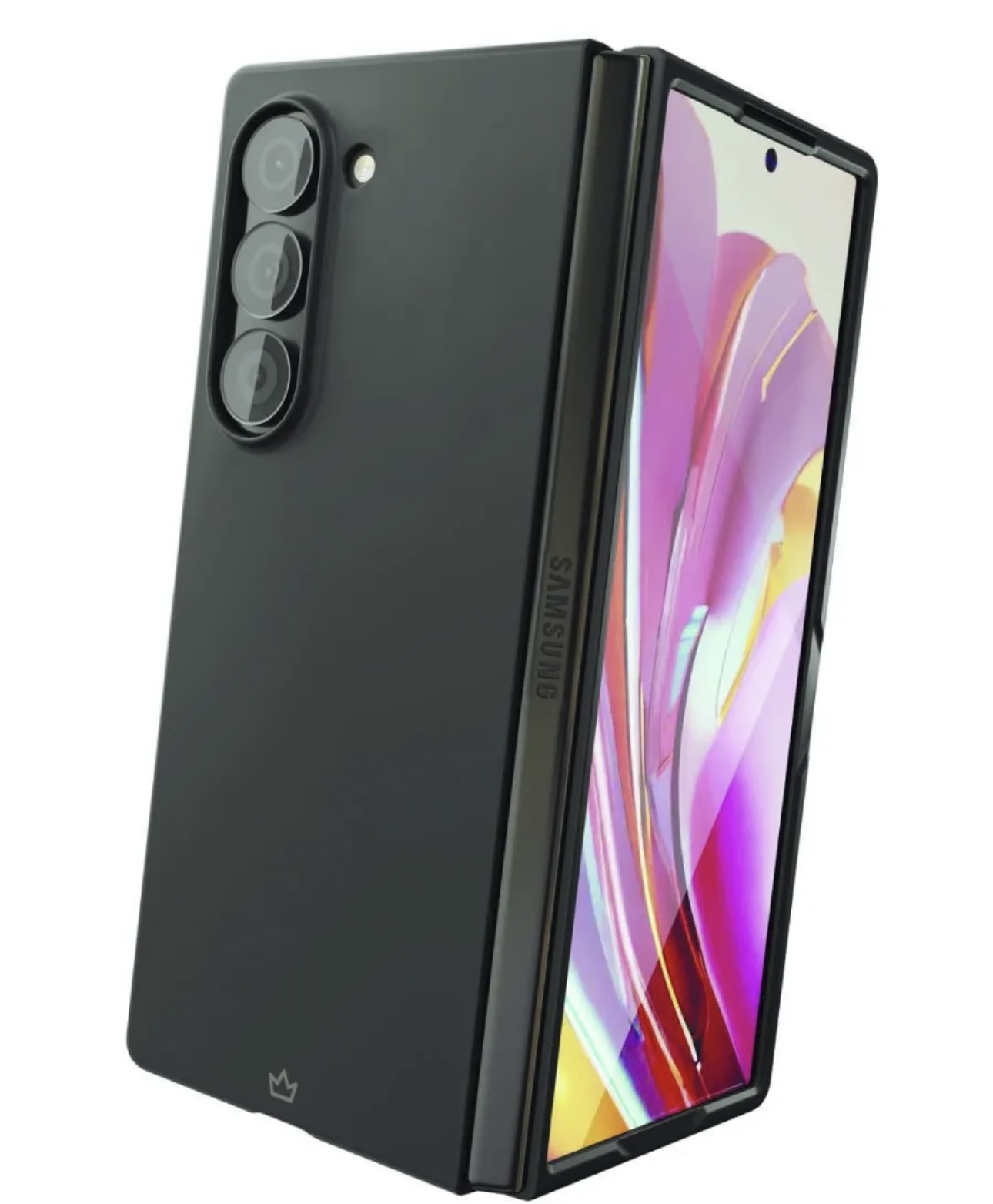 Чехол для Samsung Z Fold6 VLP Flex Case, черный, картинка 2