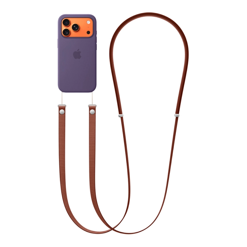 Ремешок Crossbody Strap для iPhone, коричневый, картинка 1