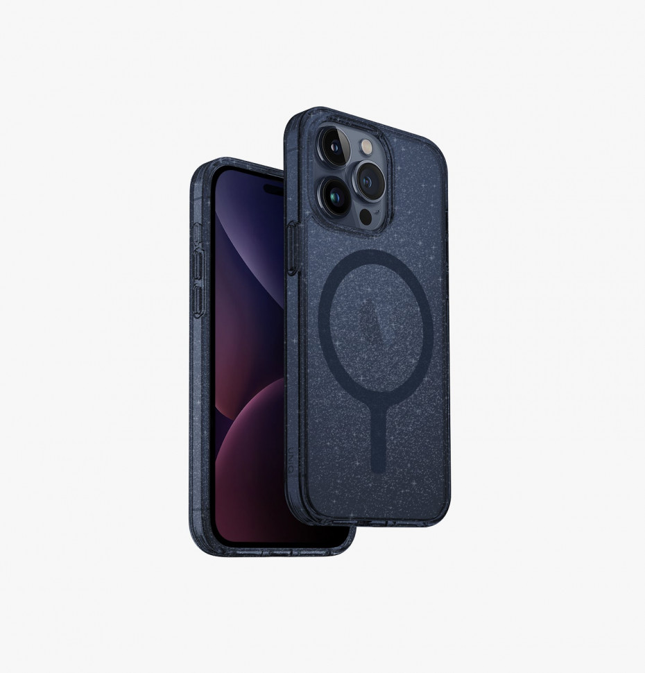 Чехол для iPhone 15 Pro UNIQ LifePro Xtreme Magnets Lucent Blue