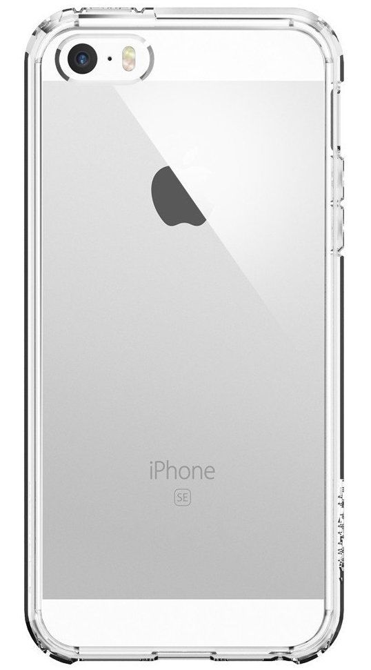 Чехол SGP  iPhone 5S/SE Ultra Hybrid - Crystal Clear, слайд 2