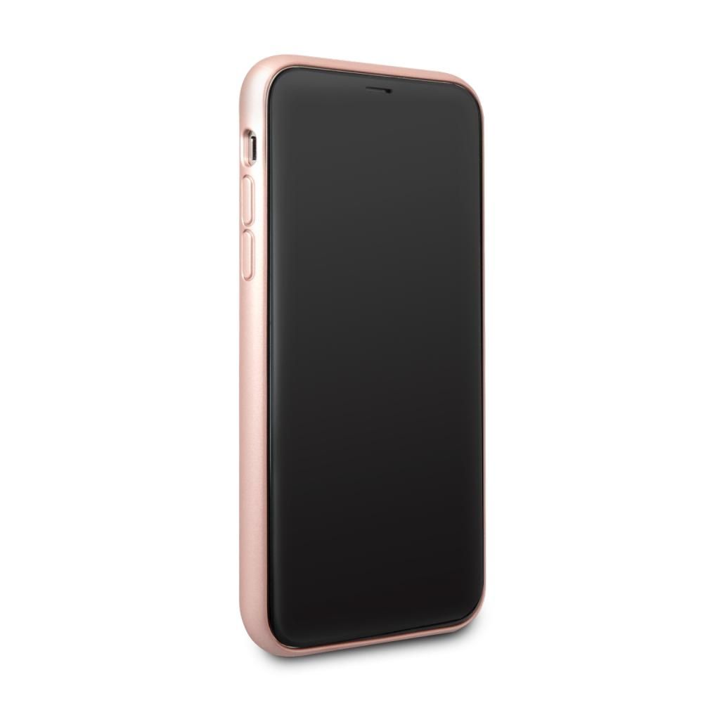Чехол Guess iPhone X Iridescent Hard PU Pink, картинка 2