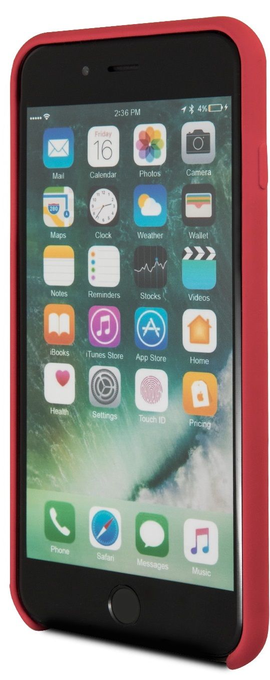 Чехол GUESS iPhone 7/8 Plus Silicone Collection Hard Red, картинка 7