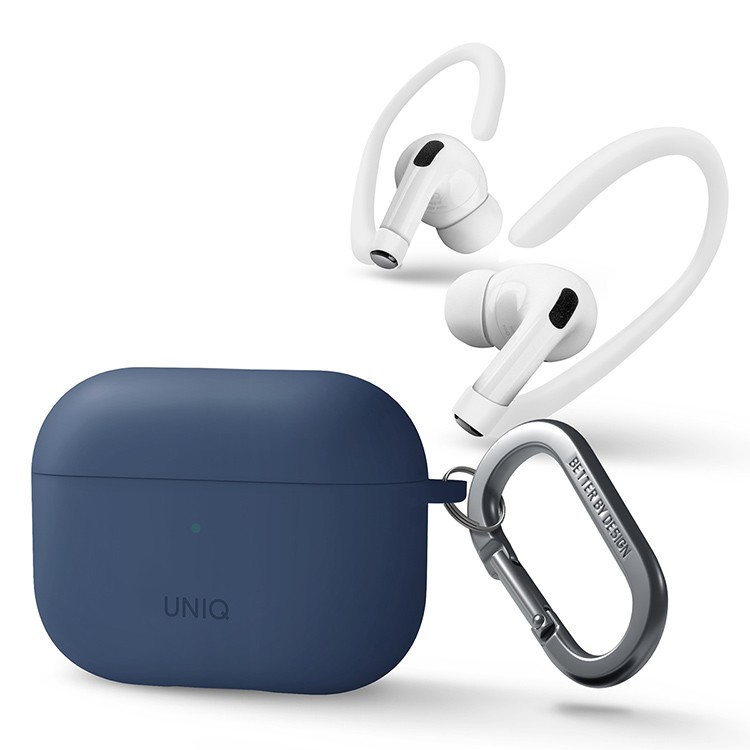 Чехол для AirPods Pro 2 UNIQ Nexo Blue, картинка 1