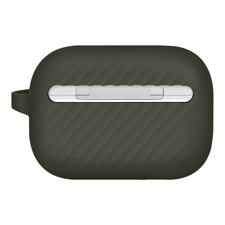 Чехол для AirPods Pro 2 UNIQ Vencer Moss Green, картинка 2