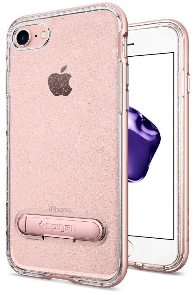 Чехол SGP iPhone 7 Plus Crystal Hybrid Glitter Rose Quartz