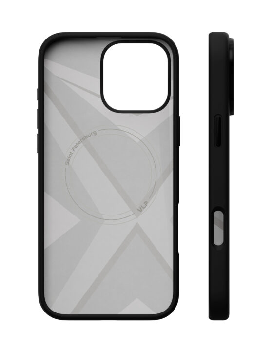 Чехол для iPhone 16 Pro Max VLP Aster Pro Case c MagSafe, ченый , картинка 3